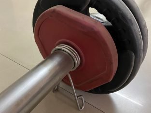 Olympia rod with weights