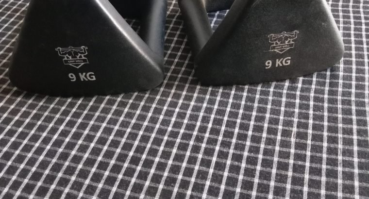 Imported CrossFit dumbells