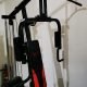 Home gym weight lifting machine exercise