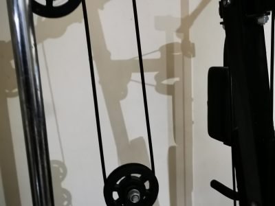 Home gym weight lifting machine exercise