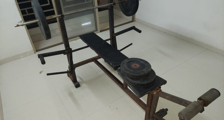 Home gym bench kit