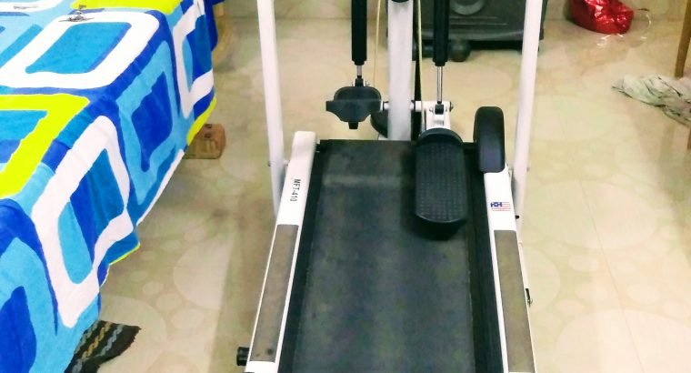 Powermax 4 In 1 Multi-function Manual Treadmill