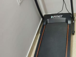 Rarely Used Fitkit Motorized Treadmill for sale..