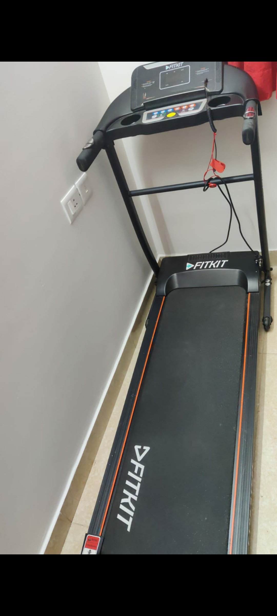 Rarely Used Fitkit Motorized Treadmill for sale..