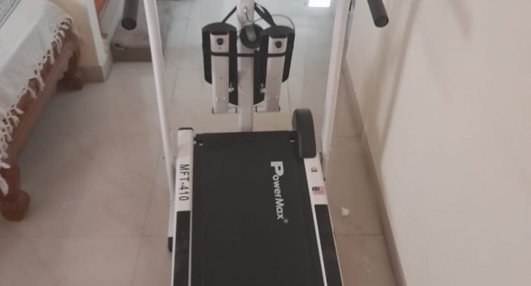 Powermax Fitness MFT-410 Manual Treadmill