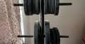 Free weights,rod, weight stand