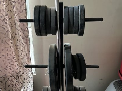 Free weights,rod, weight stand
