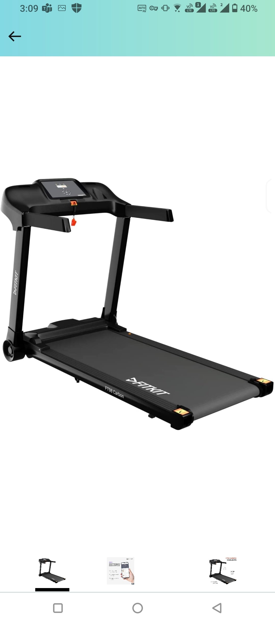Brand New Treadmill with Good condition.