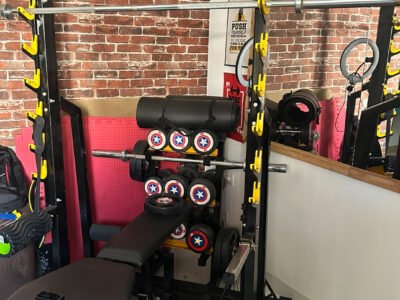 Gym Items on Sale / Squat Rack, Gym Bench, Barbell