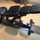 Multifunctional adjustable commercial gym bench