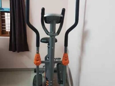 Elliptical cross trainer