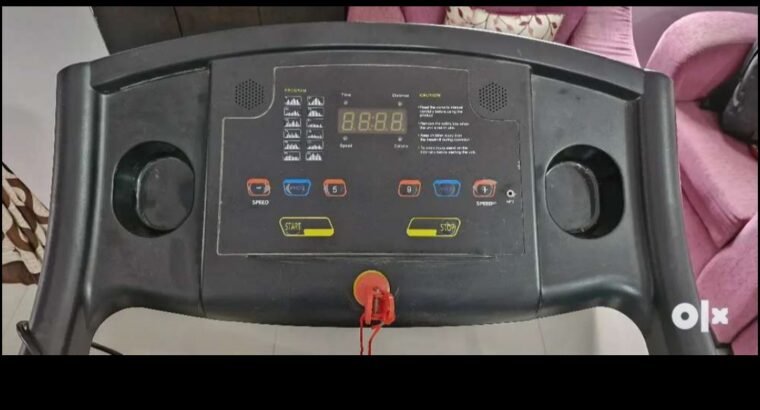 Durafit foldable treadmill at Rs.12000/-