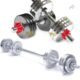 20 kg dumbell batbell set