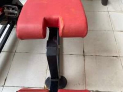 Bench press, weights, rod, stand, dumbells