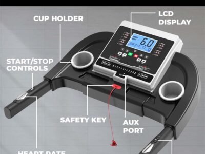 Durafit treadmill – 5HP, 120kg – good condition