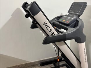 Brand New Welcare AC Treadmill WC5888 and dumbbel