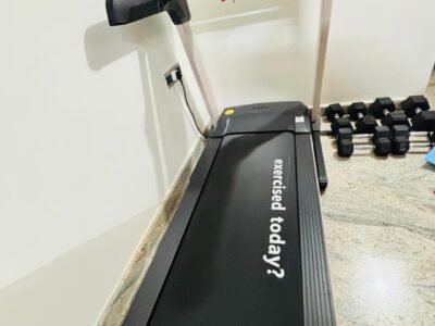 Brand New Welcare AC Treadmill WC5888 and dumbbel