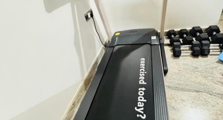 Brand New Welcare AC Treadmill WC5888 and dumbbel