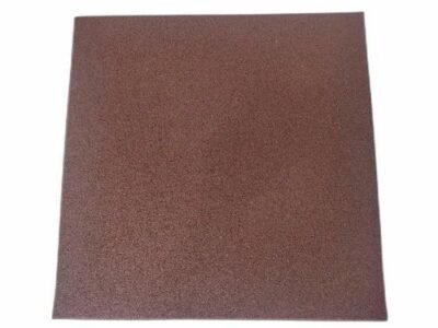 10mm rubber tile flooring (10pc brown 10pc black)