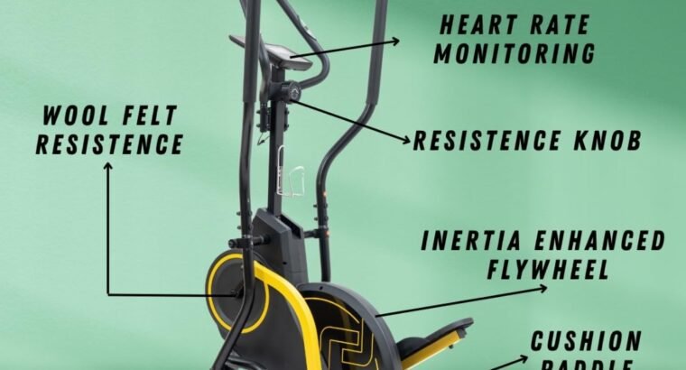 Cross Trainer – Sparingly Used, 2 yr warranty